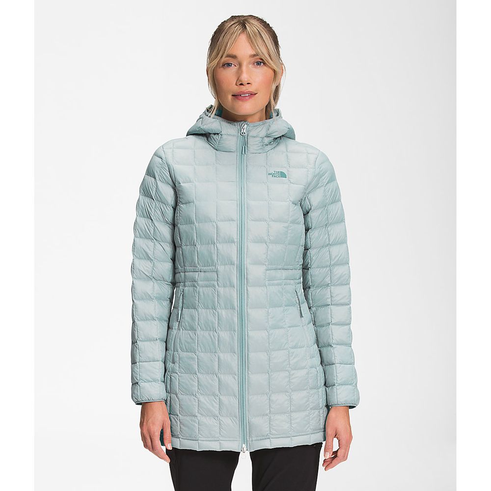 The North Face Parka Womens Australia - The North Face Thermoball™ Eco Silver Blue (KXZ-270895)